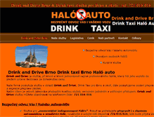 Tablet Screenshot of haloauto.cz